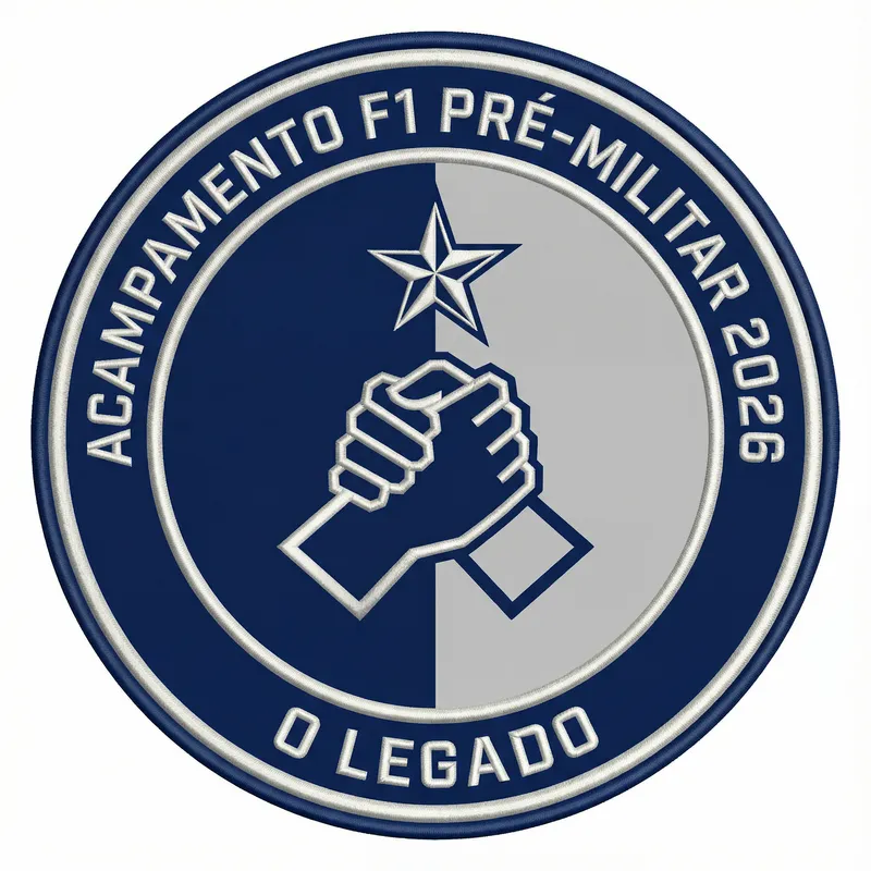 Military-Style Heraldic Emblem for Embroidery Military-Style Heraldic Emblem for Embroidery