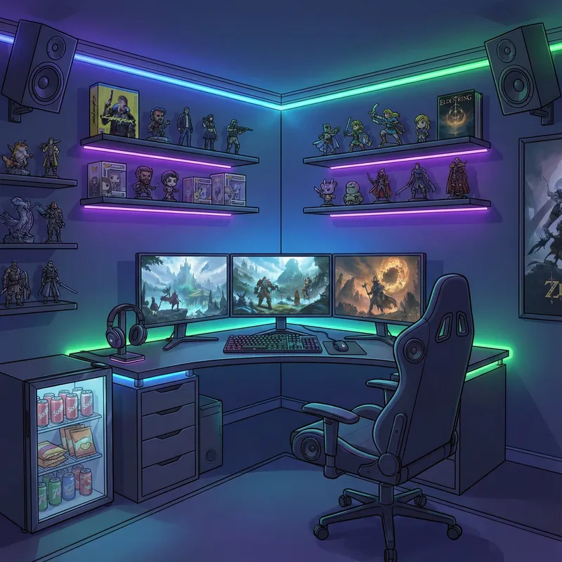 Ultimate Modern Gamer's Room Design Ideas Ultimate Modern Gamer's Room Design Ideas