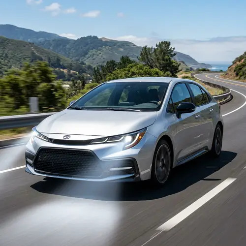 2020 Toyota Corolla with Eagle Eyes Headlights