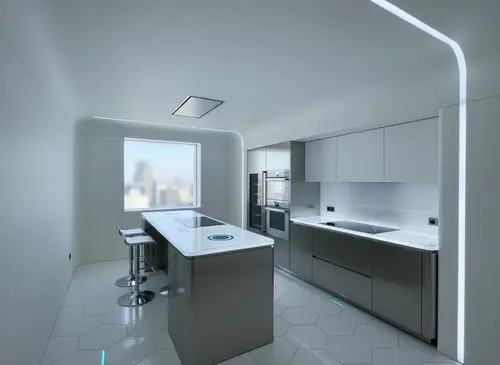 Futuristic Kitchen Transformation Ideas