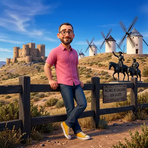 Disney Pixar Style Illustration Transformation