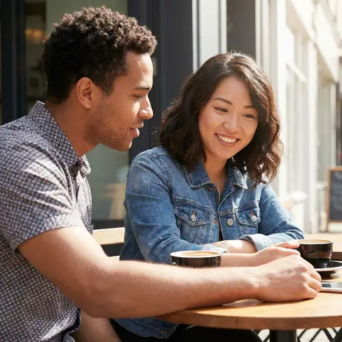 Beautiful Asian Girl by My Side