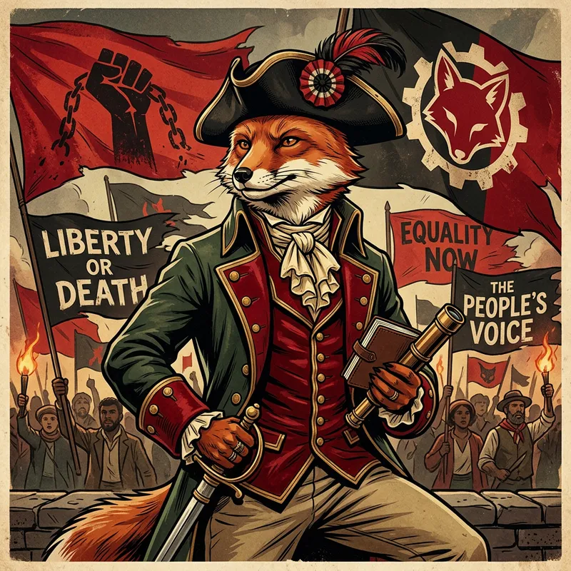 Classy Foxes: Create a Symbol for a Revolution called Classy Foxes