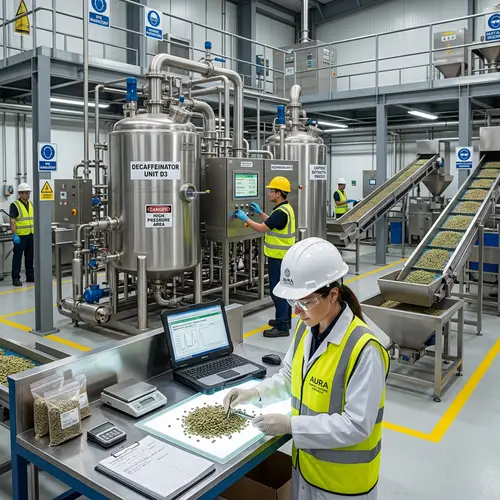 Quality Control and Safety in Modern Coffee Decaffeination