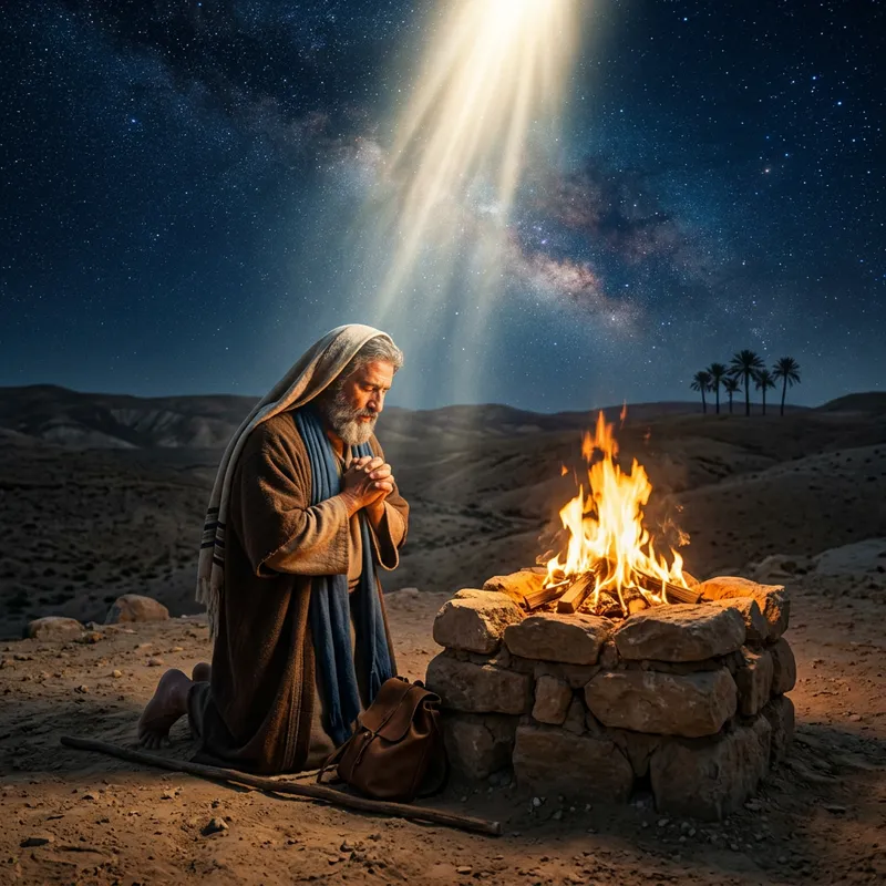 Jacob's Plea for Guidance in Beersheba