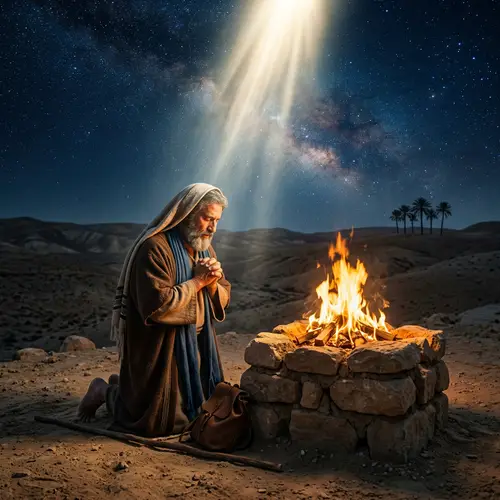 Jacob's Plea for Guidance in Beersheba