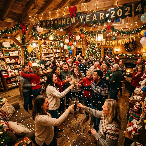 Cozy New Year's Celebration at Country Emporium