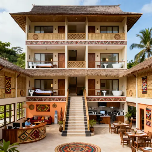 Filipino Culture Inspired 3-Floor Hotel Design