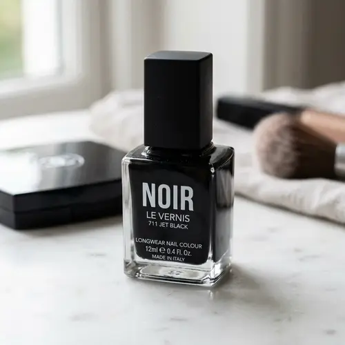 Black Square Nail Polish Bottle - Shop Now