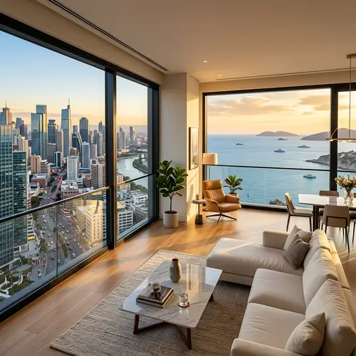 Luxurious Apartments with Stunning Sea and City Views