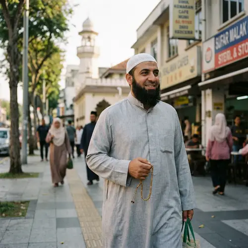 Portrait of a Muslim Man