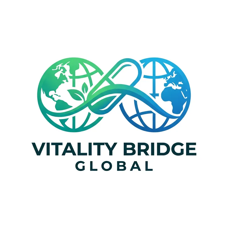 Vitality Bridge Global - Modern Logo Design