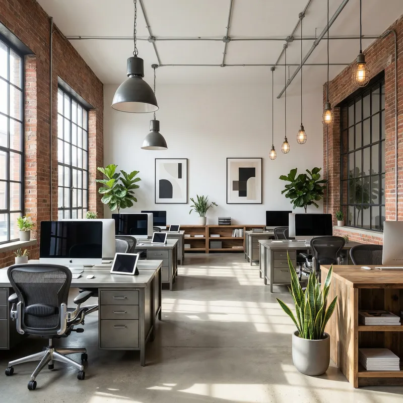Stylish Industrial Office Design Ideas Stylish Industrial Office Design Ideas