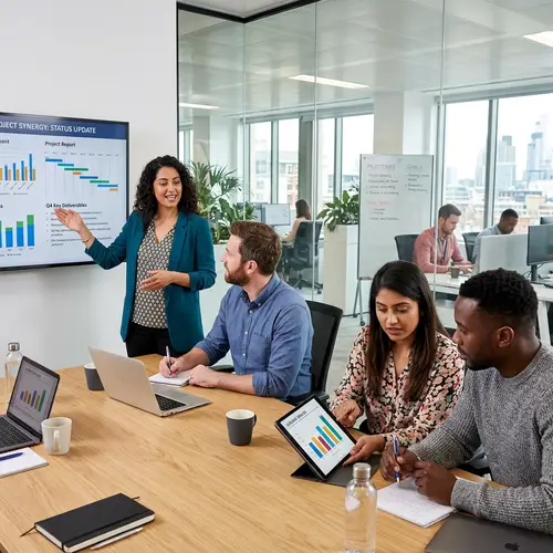 Effective Team Collaboration in a Modern Office Setting