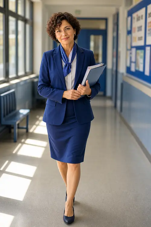 Meet Blueberry: Your Ideal Teacher Character