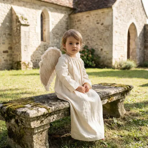 Young Angel - Divine Beauty and Grace