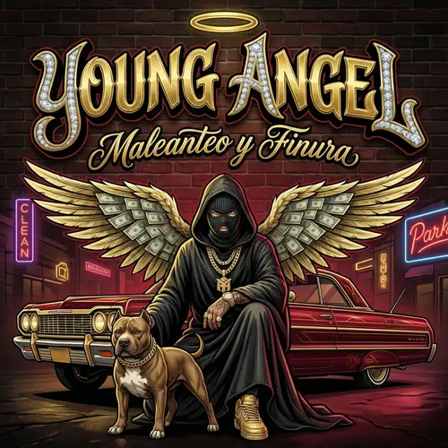 Young Angel Logo Design for Instagram Profile