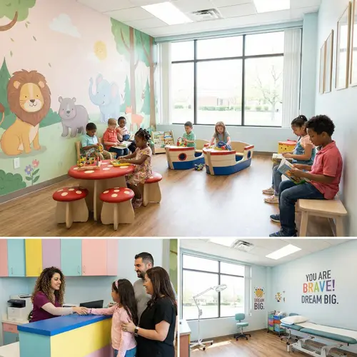 Comfortable Children's Clinic Interior Design