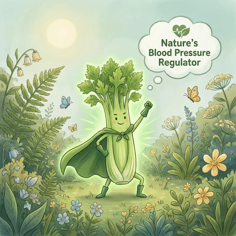 Celery: Natural Blood Pressure Regulator