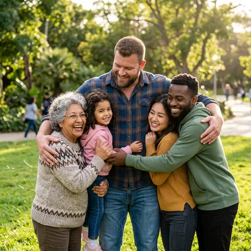 Embracing Diversity: A Heartwarming Scene