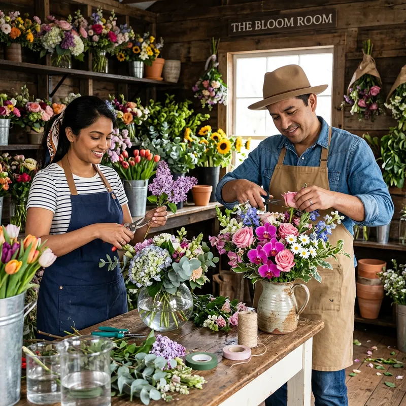 Flower Arrangements: Artisan-Crafted Floral Beauties Flower Arrangements: Artisan-Crafted Floral Beauties