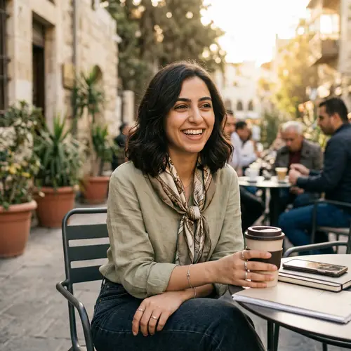 21-Year-Old Brunette Arab Beauty