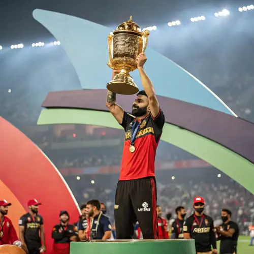 Virat Kohli Lifts 2025 IPL Cup: RCB's Glory Moment