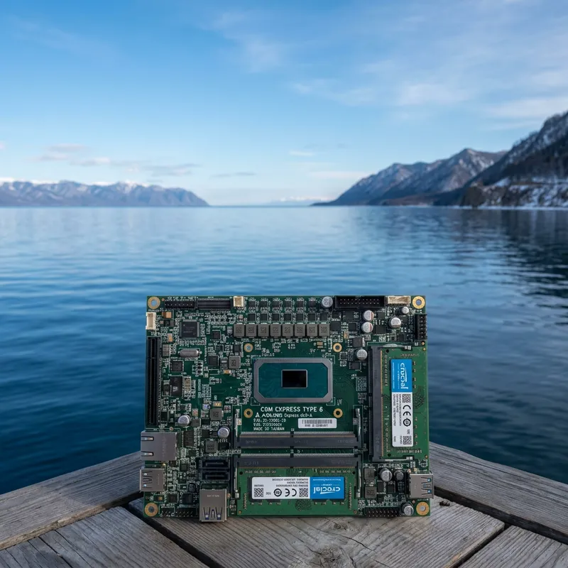 COM Express Module at Lake Baikal | Stunning Contrast