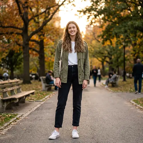 Stunning 19-Year-Old Girl at 6'5" - Portrait