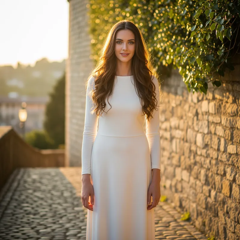 Stunning 19-Year-Old Girl at 6'5" - Portrait