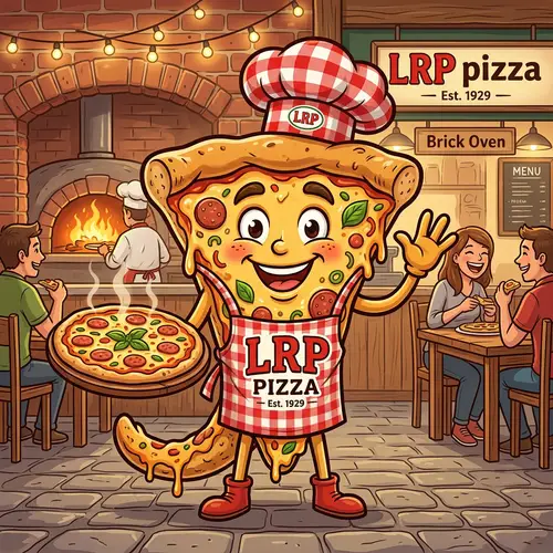 Create a Mascot for Your Pizzeria LRP Pizza
