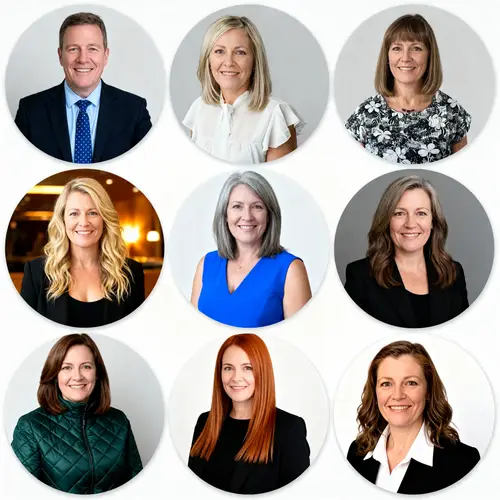 Professional Team Photo Collage Design