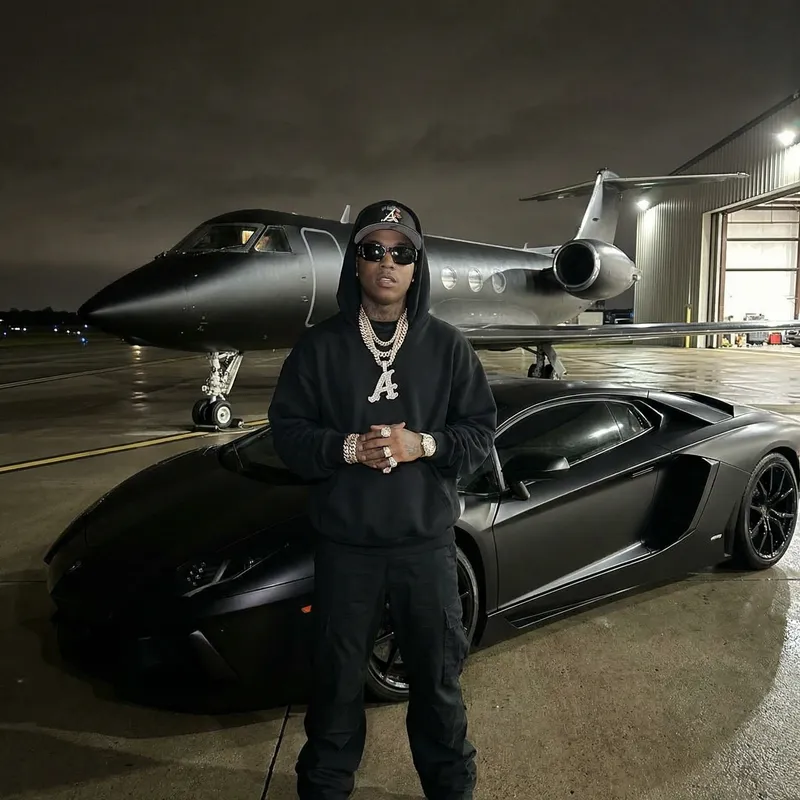 All Black Jet & Lamborghini Nighttime Photoshoot