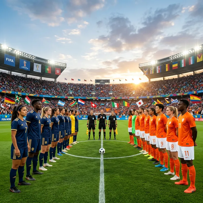 Exciting Soccer Team Match for Football Tournament