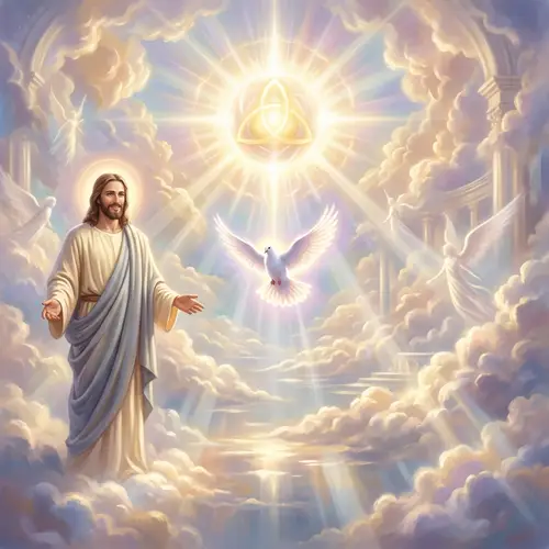 Ethereal Spiritual Concepts Visualization