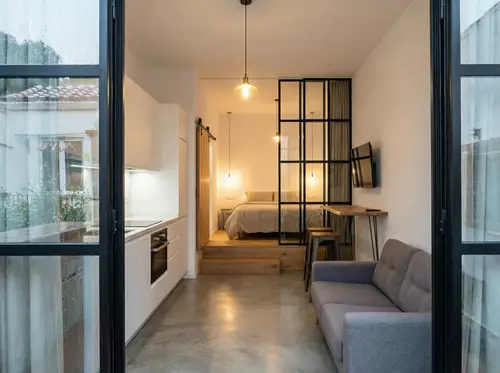 Explore a 16.5 m² Loft Design Step by Step