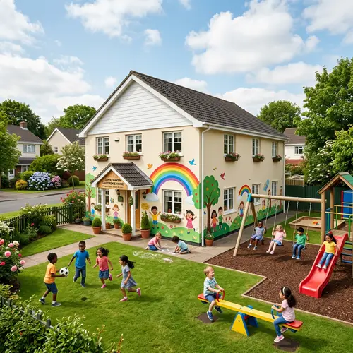 Charming Children's Home in Peaceful Neighborhood