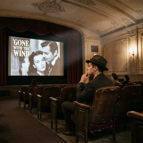 Intimate 1920s Movie Theatre with Vintage Charm | Cinema Nostalgia