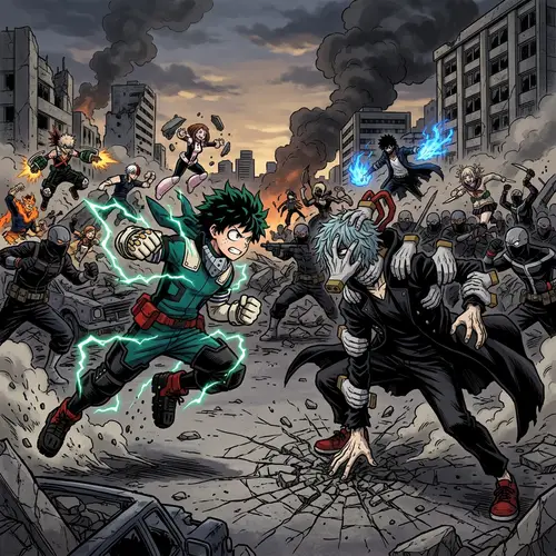 Epic Clash: Pro Heroes vs Paranormal Liberation Front