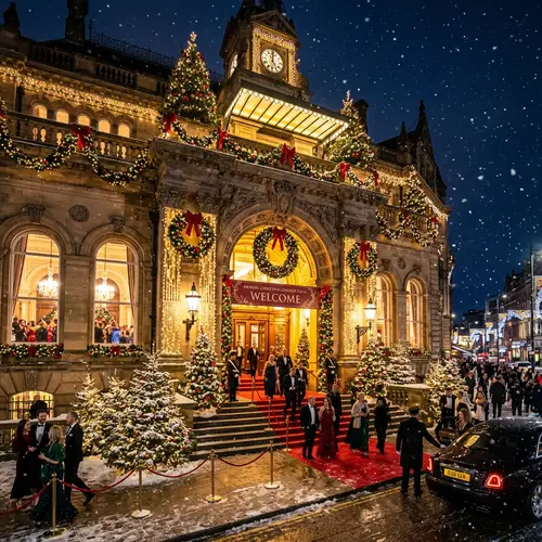 Christmas-themed Award Ceremony in Grand Hall