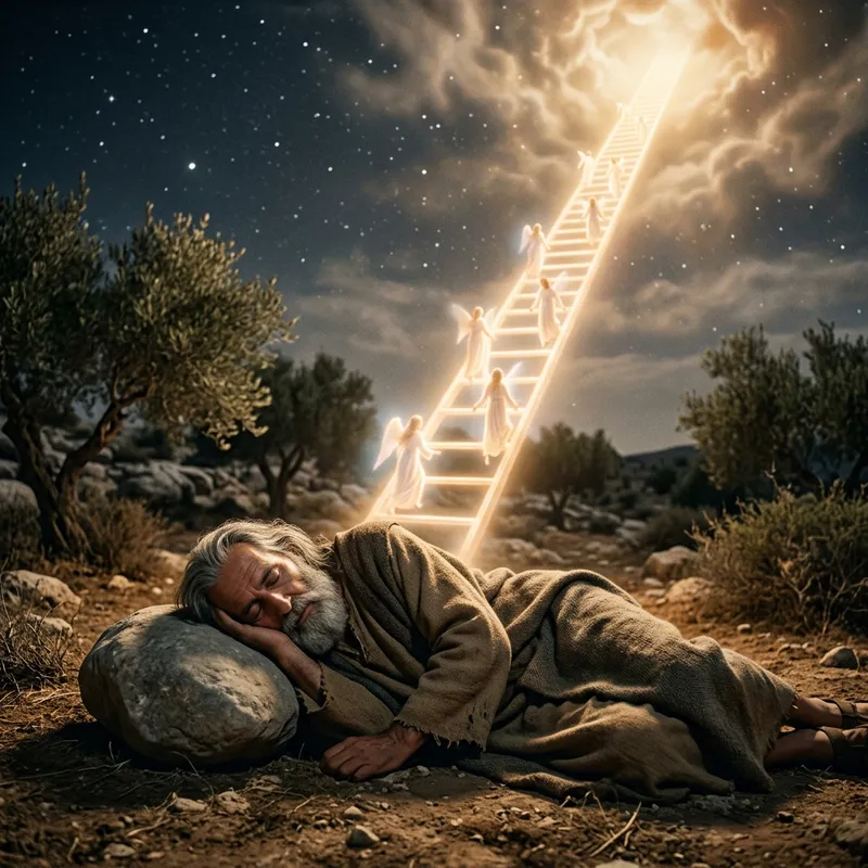 Jacob's Dream: The Heavenly Ladder Vision