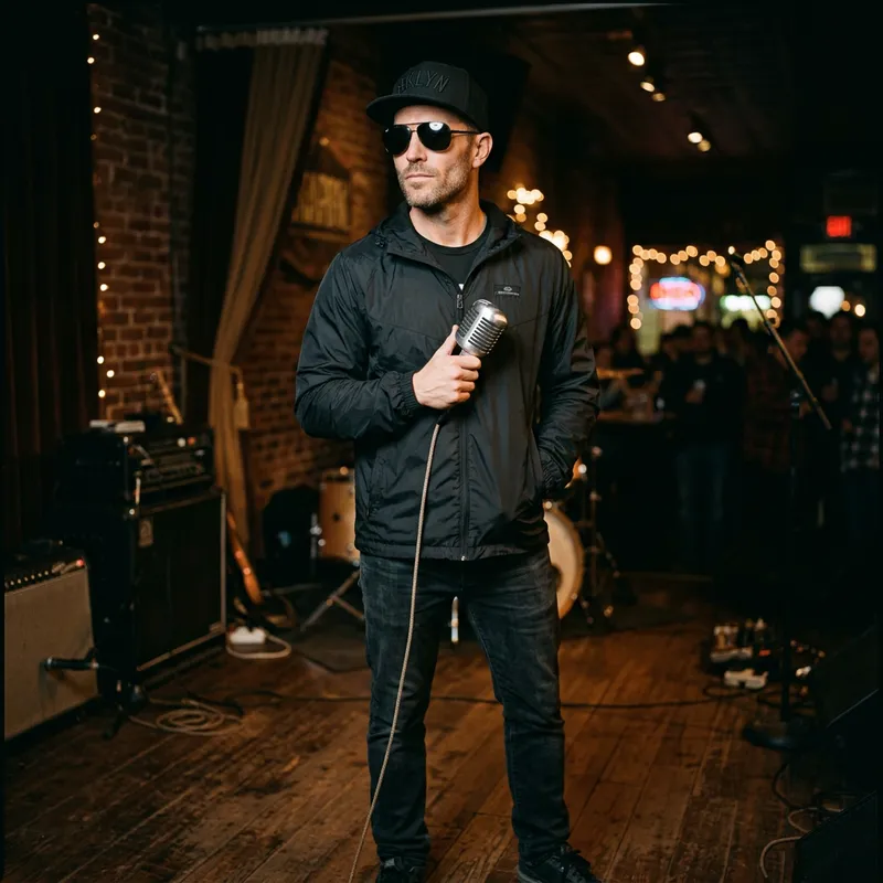 Eazy E | Vintage Microphone Portrait