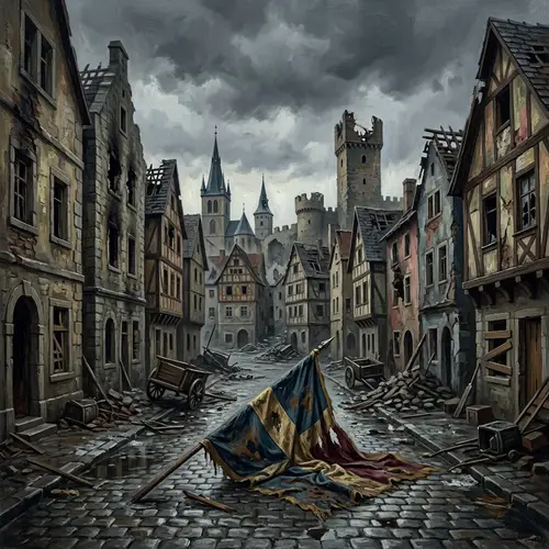 City in Conflict: Illustration of Historical Event