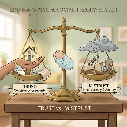 Erik Erikson's Trust vs. Mistrust Psychosocial Theory