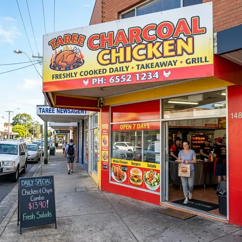 Taree Charcoal Chicken Takeaway Store