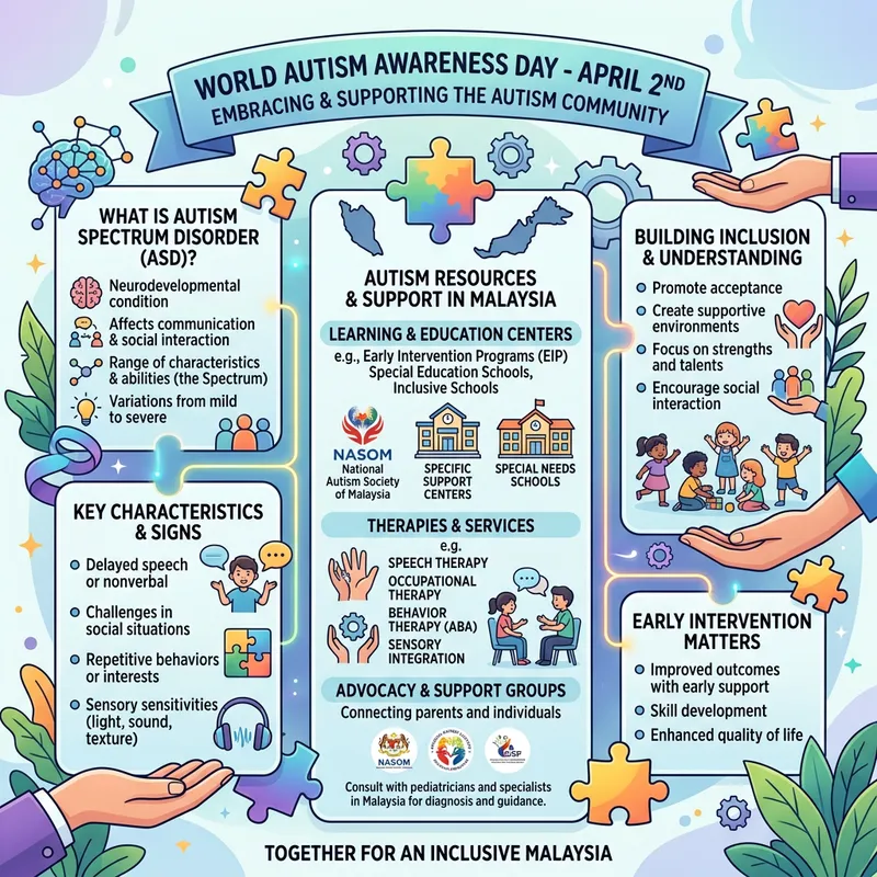 World Autism Awareness Day: Key Facts & Resources in Malaysia