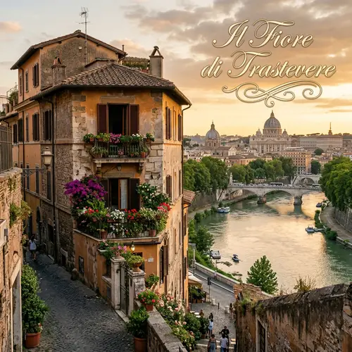 Elegant Trastevere House Overlooking the Tiber