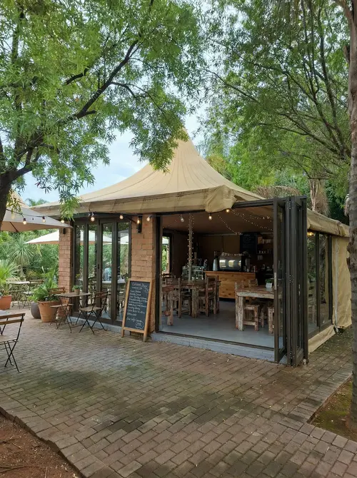 Café Remodel with Stack Doors: Modern Design Ideas