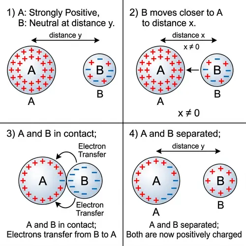 Electron Transfer Process Between Two Spherical Bodies: Step by Step Guide