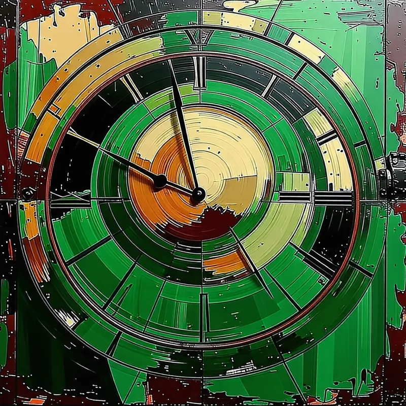 Geometrical Drawing with Acrylic and Texture Paste Geometrical Drawing with Acrylic and Texture Paste